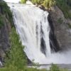 ナイアガラよりも高い滝 ケベックのモンモランシー滝は迫力とスリリング満載だった